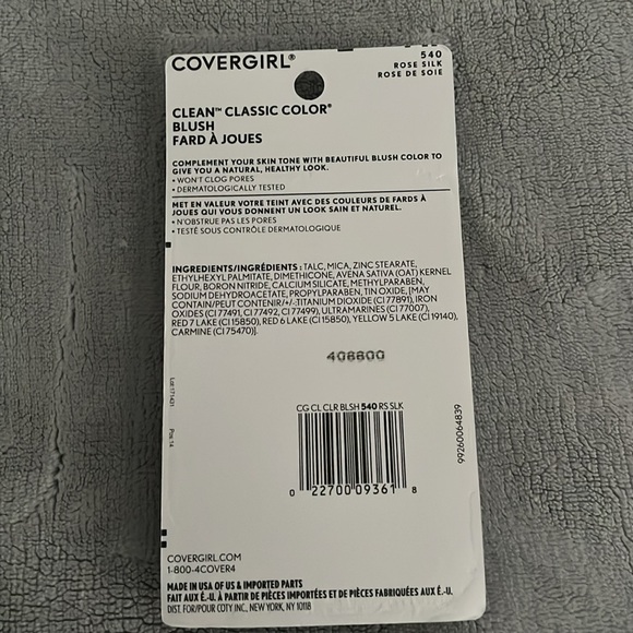 NWT Covergirl Blush 540 Rose Silk - Picture 2 of 6